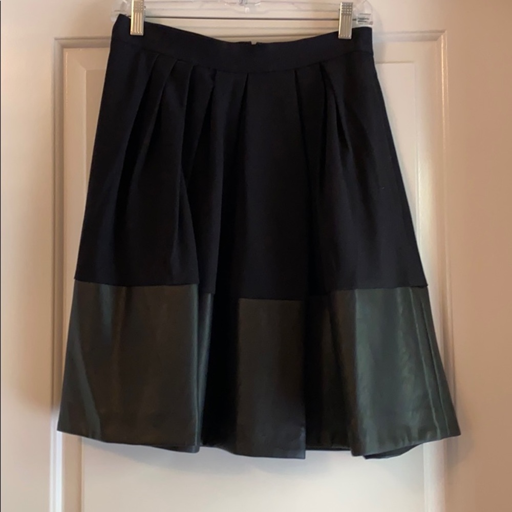 Banana Republic Black A-line skirt